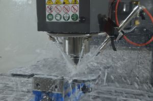 CNC Mill,-VF4 drilling holes