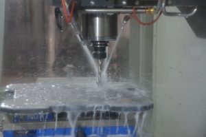 CNC Milling, drill and tap holes into contoured plates
