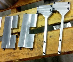 CNC Milling set with socket head cap screws