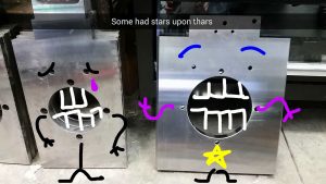 Surface Grinding Cartoon